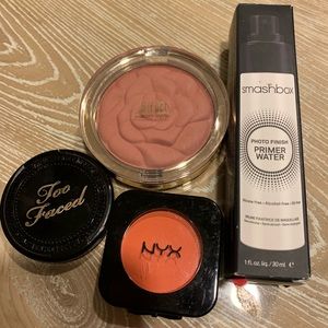 Mixed lot makeup items smashbox toofaced nyx